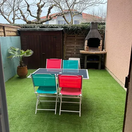 Biscarosse Terasse Barbecue A 150 M De La Apartmán Biscarrosse